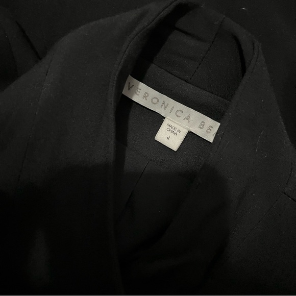 Veronica Beard Collarless Moto Jacket Blazer - Picture 3 of 3